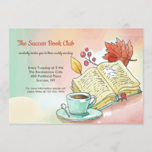 Herbstbuchklub Einladung