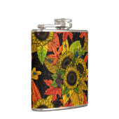 Herbstbukett auf schwarz flachmann (Rechts)