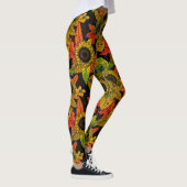 Herbstbukett auf schwarz leggings (Rechts)