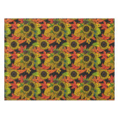 Herbstbukett auf schwarz tischdecke (Vorderseite (Horizontal))