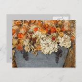 Herbstbukett Postkarte (Vorne/Hinten)
