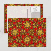 Herbstbuquet reduzieren LG jede Farbe Postkarte (Vorne/Hinten)