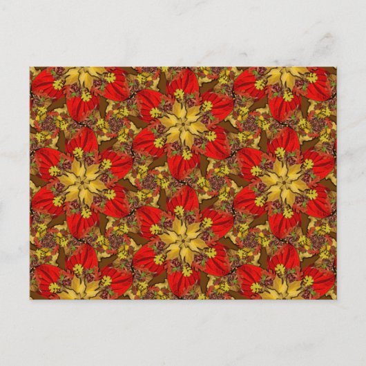 Herbstbuquet reduzieren LG jede Farbe Postkarte (Vorderseite)