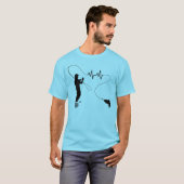 Herbstbutt Fischen T-Shirt (Vorne ganz)