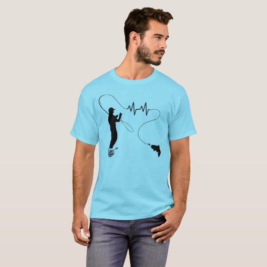 Herbstbutt Fischen T-Shirt (Vorne ganz)
