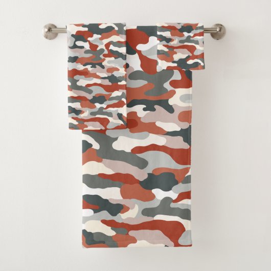 HerbstCamouflage Badhandtuch Set (Insitu)