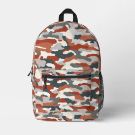 HerbstCamouflage Bedruckter Rucksack