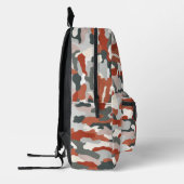 HerbstCamouflage Bedruckter Rucksack (Links)