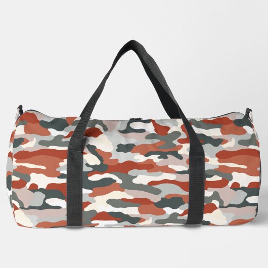 HerbstCamouflage Duffle Bag (Vorderseite)