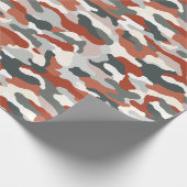 HerbstCamouflage Geschenkpapier (Ecke)