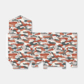 HerbstCamouflage Geschenkschachtel (Ungefaltet)