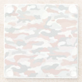 HerbstCamouflage Glasuntersetzer (Rückseite)