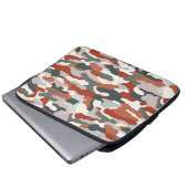 HerbstCamouflage Laptopschutzhülle (Vorne Knopf)
