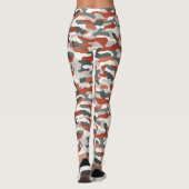 HerbstCamouflage Leggings (Rückseite)