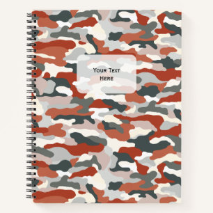 HerbstCamouflage Notizblock