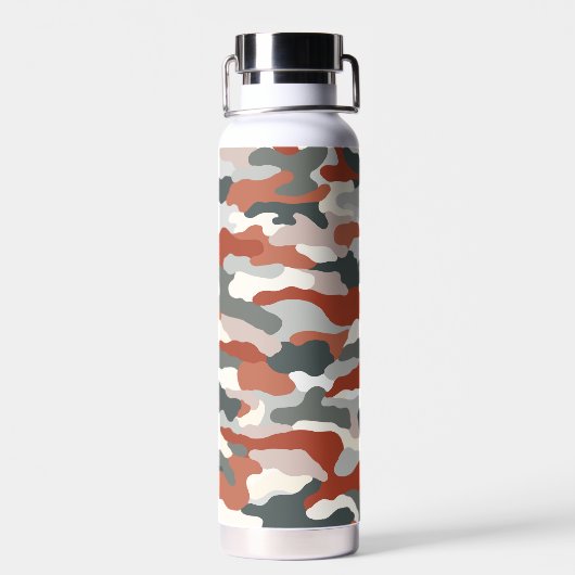 HerbstCamouflage Trinkflasche (Rückseite)
