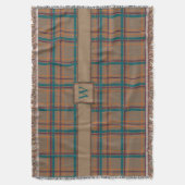 Herbstchic Kariert Throw Blanket Decke (Vorderseite Vertikal)