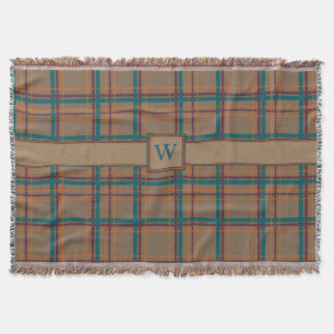 Herbstchic Kariert Throw Blanket Decke