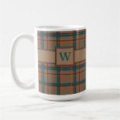 Herbstchic Karierte Tasse (Links)