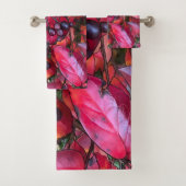 Herbstchokirschen - Badetuch-Set Badhandtuch Set (Insitu)