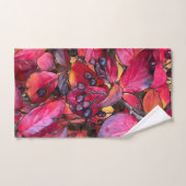 Herbstchokirschen - Badetuch-Set Badhandtuch Set (Handtuch)