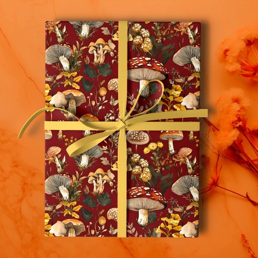 Herbstcocktail-Trio Geschenkpapier Set