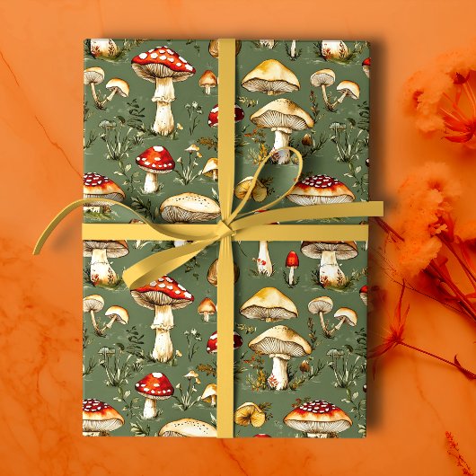 Herbstcocktail-Trio Geschenkpapier Set