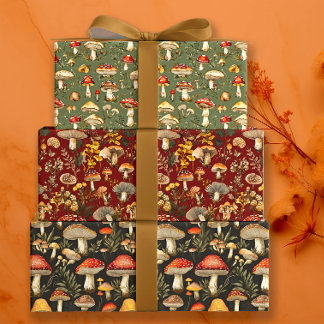 Herbstcocktail-Trio Geschenkpapier Set