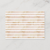 Herbstcoffee Baby Dusche | Windelrumpf Begleitkarte (Rückseite)