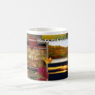 Herbstcollagen-Tasse Kaffeetasse
