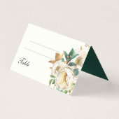 Herbstcreme-Rose und Deep Emerald Green (Vorderseite)