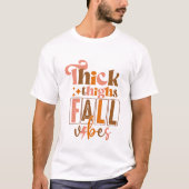 Herbstdächer - Herbst-T - Shirt (Vorderseite)