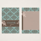 HerbstDamask TY Notecard C2 (Vorne & Hinten)