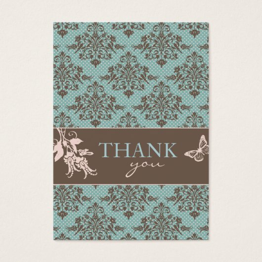 HerbstDamask TY Notecard C2 (Vorderseite)