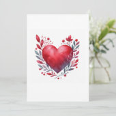 Herbstdarstellung Einladung (Stehend Vorderseite)