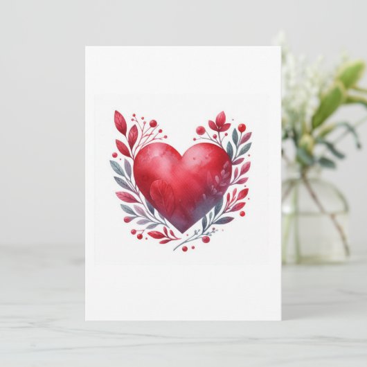 Herbstdarstellung Einladung (Stehend Vorderseite)