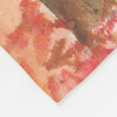 Herbstdecke Fleecedecke (Ecke)