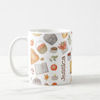 Herbstdekor-Erntedank Personalisiert Kaffeetasse