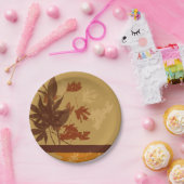 Herbstdekoration Pappteller (Party)