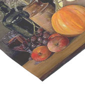 Herbstdekorationen auf Tabelle Großer Tischläufer (Ecke)