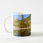 Herbstdenken am Buffalo National River Kaffeetasse (Links)
