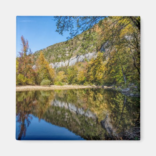 Herbstdenken am Buffalo National River Magnet (Vorne)