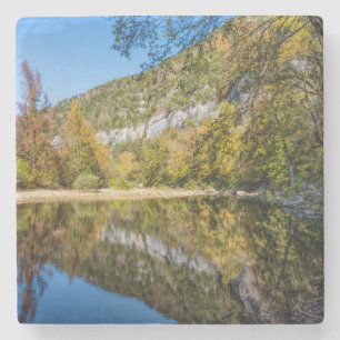 Herbstdenken am Buffalo National River Steinuntersetzer