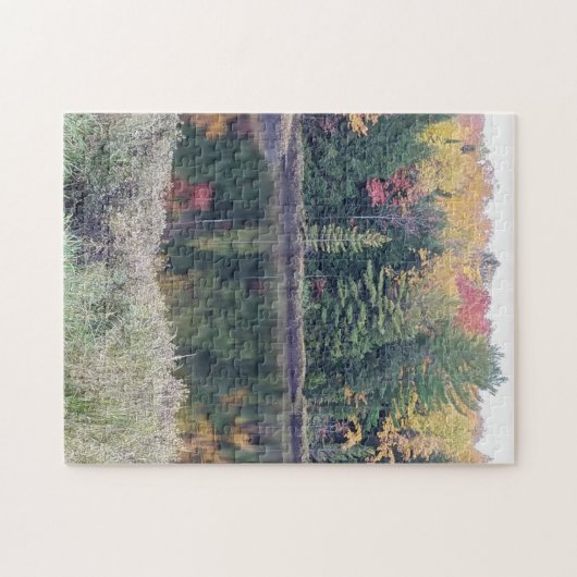 Herbstdenken am See Puzzle (Horizontal)