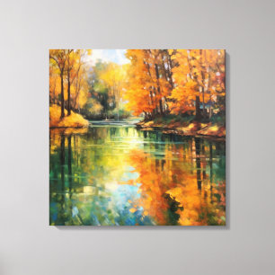 Herbstdenkmäler Leinwanddruck