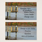 Herbstdenkungen Zufällige Handlungen von Kindness (Vorne & Hinten)