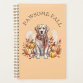 Herbstdesign für pawsome Fall Labrador Planer (Vorderseite)