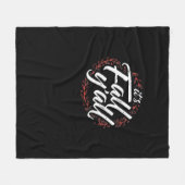 Herbstdesign kreativ Lässig Fleecedecke (Vorderseite (Horizontal))