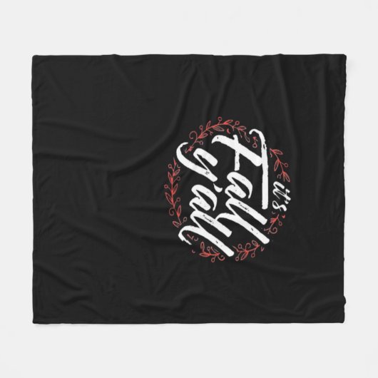 Herbstdesign kreativ Lässig Fleecedecke (Vorderseite (Horizontal))