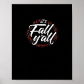 Herbstdesign kreativ Lässig Poster (Vorne)